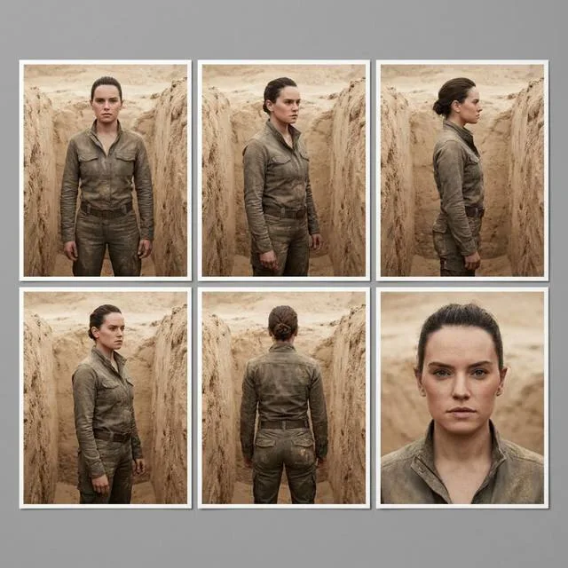 Step 3 · Six-Panel Sheet