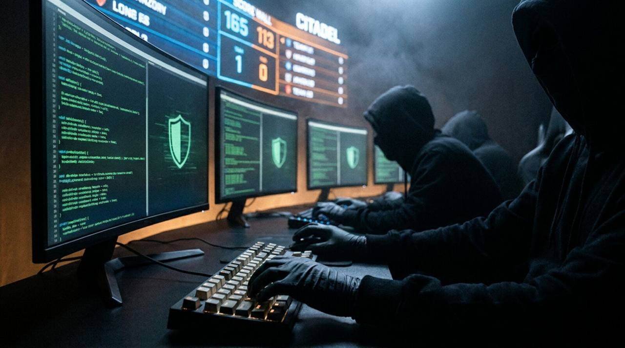 CITADEL, Cybersecurity Games Suite, shown deployed in an event environment