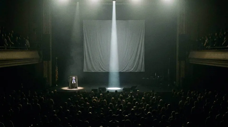 CRESCENDO, Opening Ceremony Productions, shown deployed in an event environment