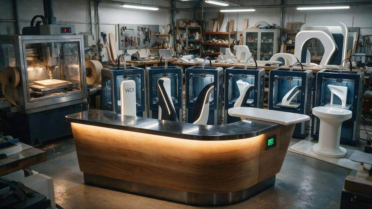 FORGE, Custom Fabrication & Builds, shown deployed in an event environment