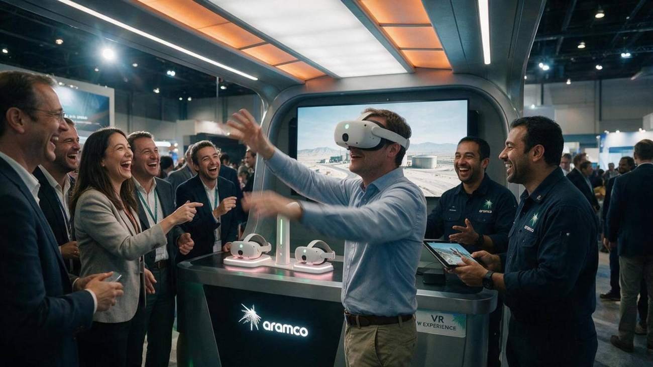 PORTAL, AR & VR Experiences, shown deployed in an event environment