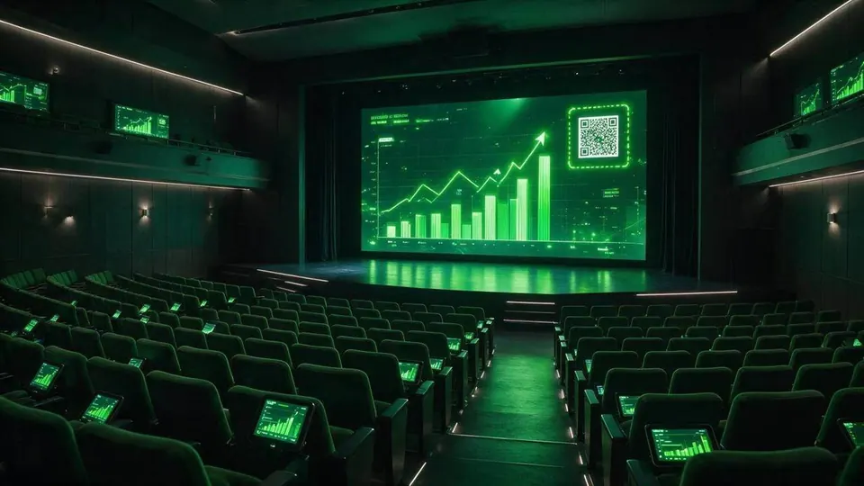 PULSE, Live Audience Engagement, shown deployed in an event environment