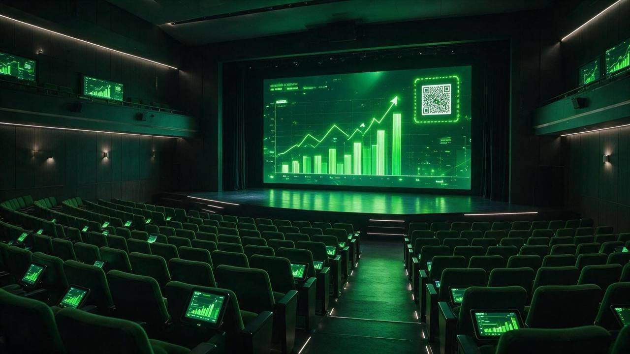 PULSE, Live Audience Engagement, shown deployed in an event environment