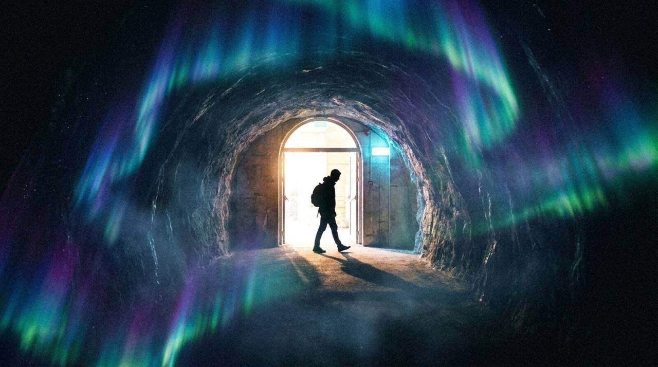 ODYSSEY, Immersive XR Tunnel, shown deployed in an event environment