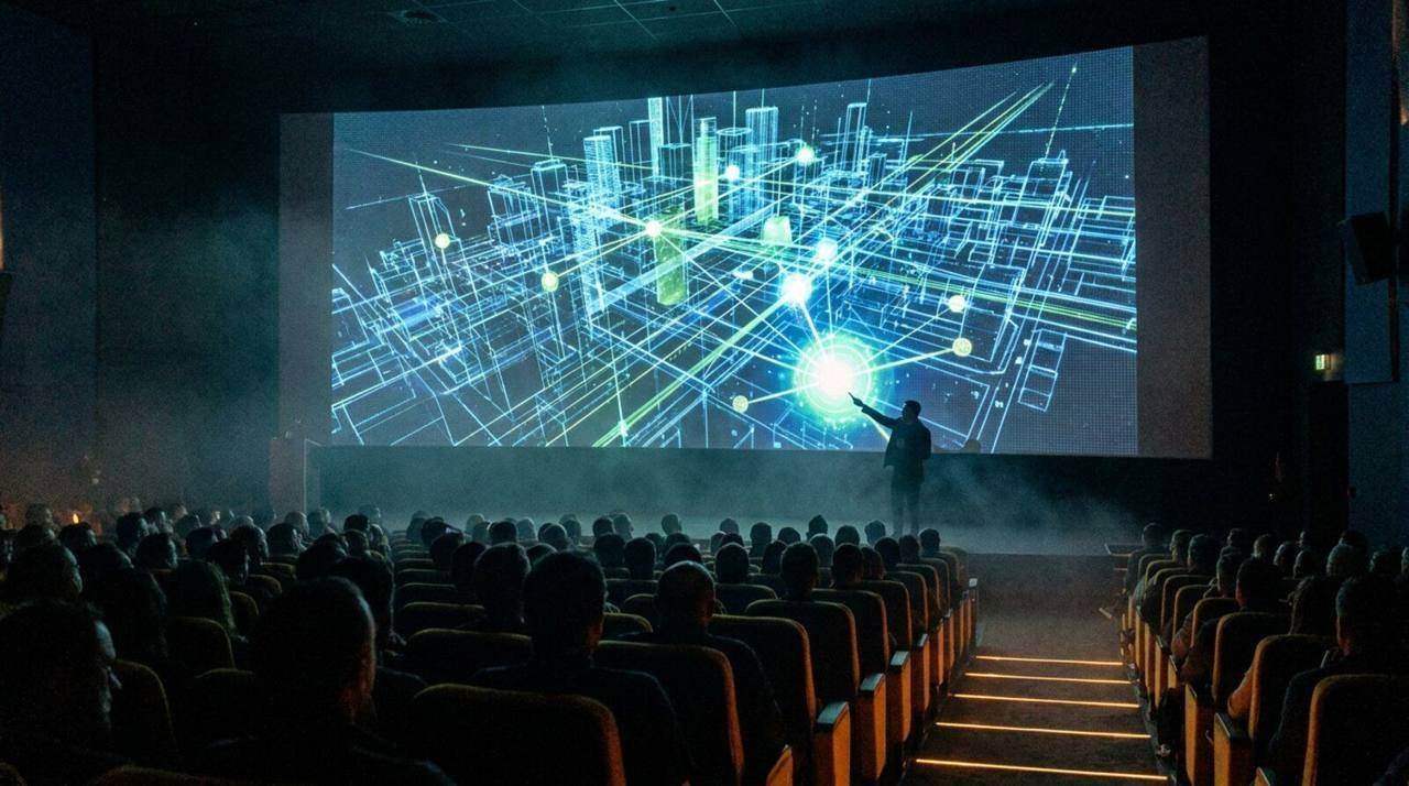 PROPHECY, 3D Animatics & Technical Showcases, shown deployed in an event environment
