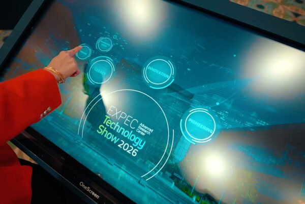 Interactive HUB built by FAIM at Aramco EXPEC
