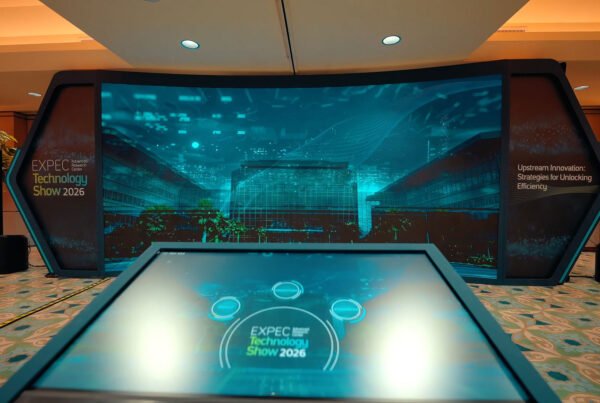 Interactive HUB built by FAIM at Aramco EXPEC