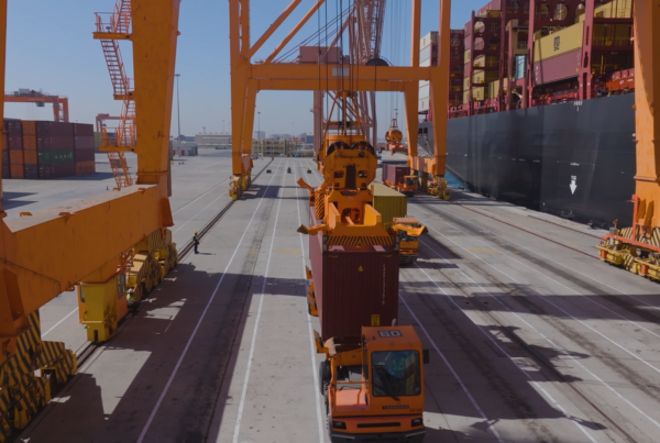 Saudi Global Port inauguration film produced by FAIM at Jubail Commercial Port