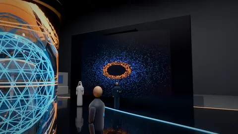 Motion-sensing wall on the IKTVA 2027 pavilion concept